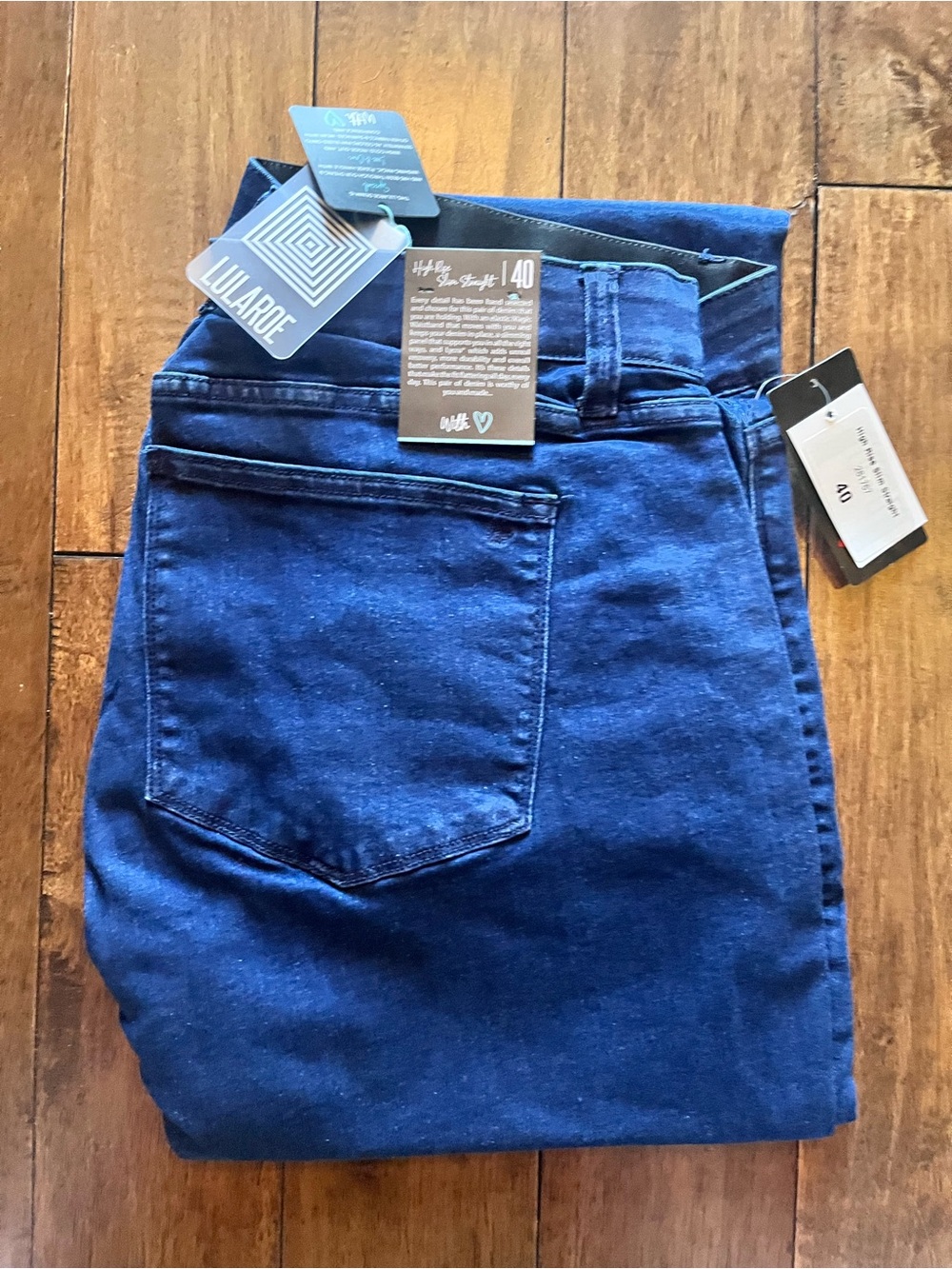 LulaRoe High Rise Slim Straight Jeans